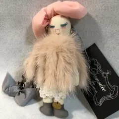 DEMODEE デモデ ドール チャーム ピンクリボン