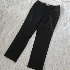 アルファキュービック パンツ スラックス 黒 ブラック ストレッチ 素材 L