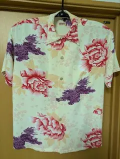 極美品 XLサイズ SUN SURF 獅子と牡丹 サンサーフ