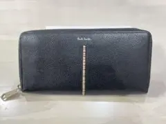 ポールスミス ラウンドファスナー 長財布 小銭入れL字ファスナータイプ