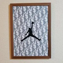 JORDAN Dior アートポスター(パロディー)