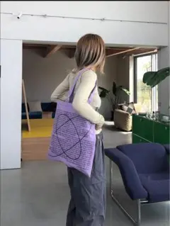 【yurika akutsu】flexible tote bag