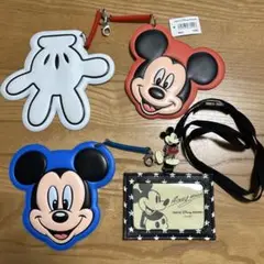 ディズニーリゾート　パスケース　４個セット