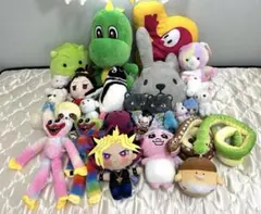 【即購入OK】キャラクターぬいぐるみマスコットセットまとめ売り27個