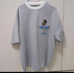 Mellow California ストライプ Tシャツ 半袖