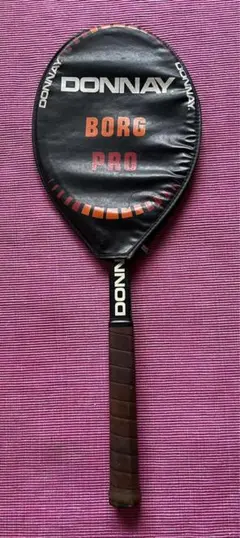 希少！ドネー ボルグ プロ　ダブルハンドグリップ　テニスラケット 中古 テニスラケット ドネー ボルグ プロ 【ダブルハンド