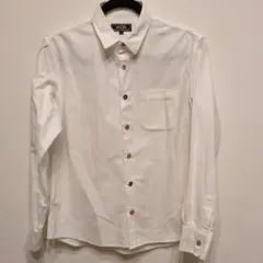 BEAMS 白 長袖シャツ Sサイズ