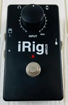 中古美品 iRig Stomp ペダルタイプ ギターインターフェース iOS対応 Amazon.com: IK Multimedia iRig Stomp pedal-style guitar