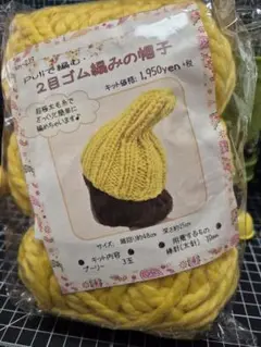 キット　Puli イエロー毛糸 3個入り　キット価格　2,145円