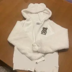 MOSCHINO TEEN ホワイト トレーナー
