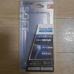 【新品未使用品】ELECOM Galaxy A20 ソフトケース