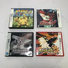 【中古品】ポケットモンスターシリーズ DS 4本セット