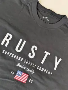RUSTY ラスティ　半袖Tシャツ　黒