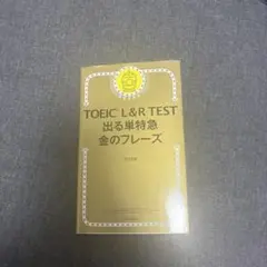 TOEIC L&R TEST 出る単特急金のフレーズ