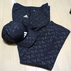 adidas ゴルフパンツとキャップセット