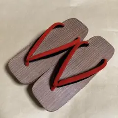 ⭐️8月10日迄の出品⭐️レディース下駄　会津桐　昭和レトロ　23㎝