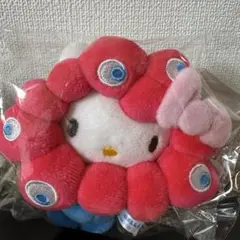 新品 大阪万博 会場限定 キティちゃん ミャクミャク　カラビナ付きマスコット
