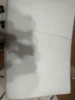 ニトリ通気の良いかたわた三つ折りマットレス　ホワイト