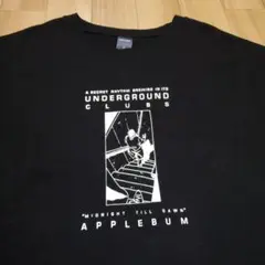 美品 APPLEBUM アップルバム "HOUSE MUSIC" T-SHIRT