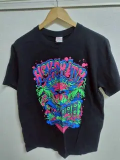 HEY SMITH Tシャツ 黒 カラフルデザイン