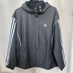 アディダス　ウインドジャケット　裏起毛　新品　LL