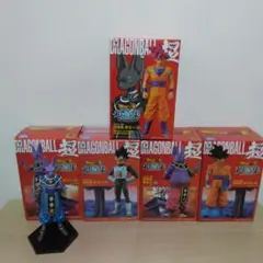 ドラゴンボール超 超造集 悟空 ベジータ ビルス シャンパ 4体セット新品未開封 ドラゴンボール超 超造集 悟空 ベジータ ビルス シャンパ 4体