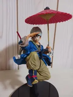 【未開封品】BWFC 孫悟空（白黒）番傘 ターバン フィギュア BWFC 造形天下一武道会2 其之五 孫悟空 傘 番傘