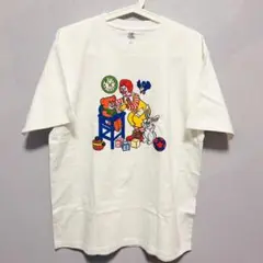 シッタードナルド 卍 リプリント Tシャツ 半袖 メンズ 新品 個性的 白