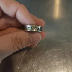 Tiffany & Co. ローズゴールドリング 1837刻印　925 刻印
