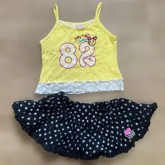 KLC キャミソール120 sister Jenni スカート 110セット