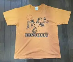 PEANUTS スヌーピー Tシャツ Lサイズ