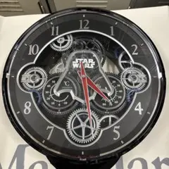 スターウォーズ　からくり時計　　ダースベーダー　リズム時計 RHYTHM スター・ウォーズ からくり時計 4MN533MC02 ダース