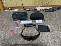 【中古】オークリー　レーダーEV黒赤