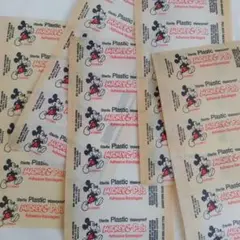 ヴィンテージ ミッキー 絆創膏 包装ペーパー 5枚