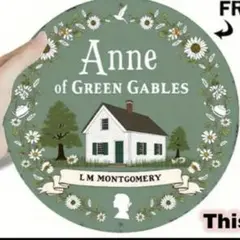 Anne of Green Gables ウェルカムボード　ブリキ看板