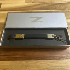 ブラックレザー ストラップ Zロゴ付き