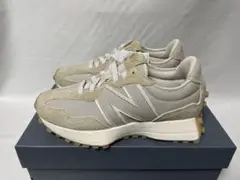 new balance ms327up 23 ベージュ ms327