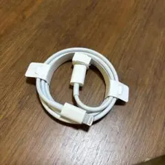 iPhone充電ケーブル ホワイト 約1メートル