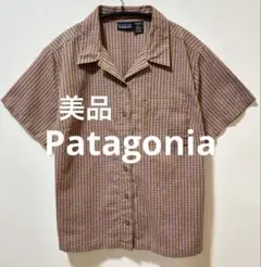 美品Patagoniaパタゴニア オープンカラーシャツ 開襟シャツ総柄シャツ
