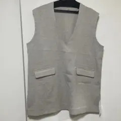 新品　未使用品　千歳会　Ｖネック　ベスト　ＬＬ