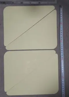 クリアデッキ 3X　ショート&ロング用 サーフィン デッキパッド(大三角4枚)