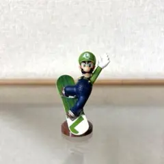 スーパーマリオブラザーズ　ルイージ　チョコエッグ　スノボ　フィギュア