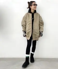 Appartement シュタンバウム L2-B LONG Blouson STAMMBAUM/シュタンバウム】L2-B LONG Blousonのコーディネート