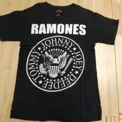 RAMONES ロゴ Tシャツ 黒