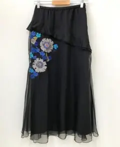 【未使用・タグ付】TOKUKO 1er VOL シフォン ロングスカート