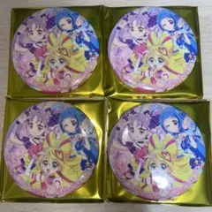 キミとアイドルプリキュア展　キミプリ展缶バッジ　アイドル　ウィンク　キュンキュン