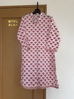 fabindia 花柄チュニック Mサイズ