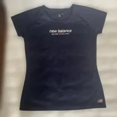 ニューバランス　レディースシャツ　ネイビー