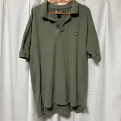 CHAPS RALPH LAUREN オリーブグリーン ポロシャツ Lサイズ