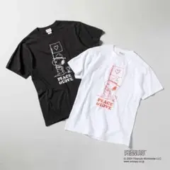 スヌーピー PEACE & LOVE Tシャツ 半袖